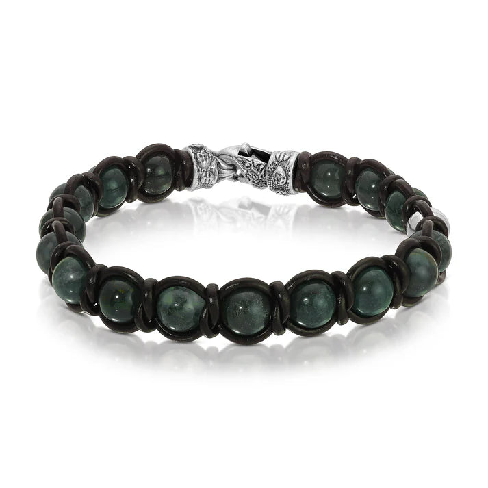 My Fun Colors Bracelets: Moss Onyx/Black