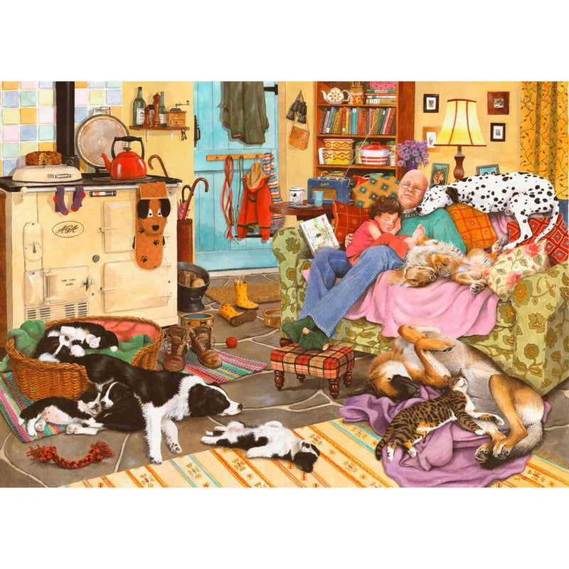 House of Puzzles: 1000 Piece Puzzles: Dog Tired