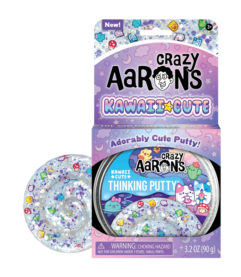 Crazy Aaron's Mini Thinking Putty: Kawaii Cute