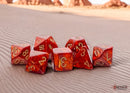 Chessex Mega-hedral: Scarab Scarlet/Gold