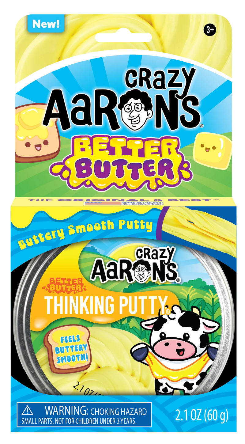 Crazy Aaron's Mini Thinking Putty: Better Butter