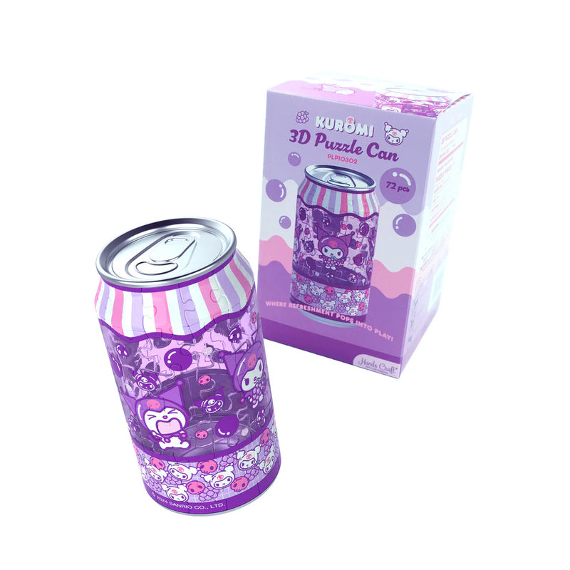Hello Kitty Soda Pop 3D Puzzle Can - Kuromi