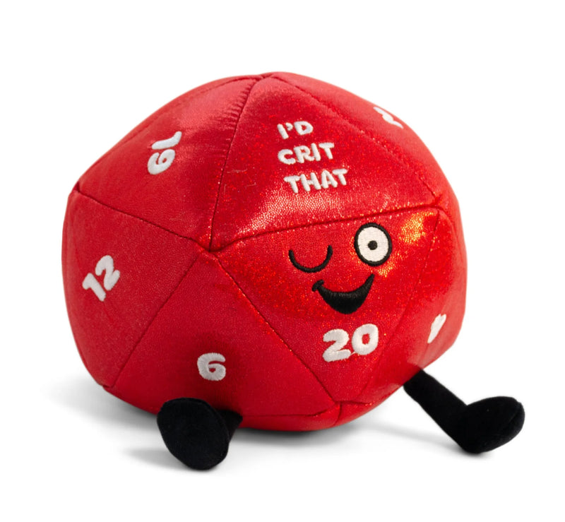 Punchkins: Plush Dumpster Fire: "I'd Crit That"