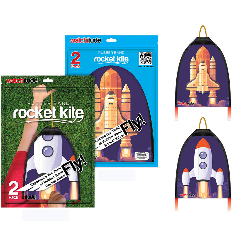 Rubber Band Rocket Kite