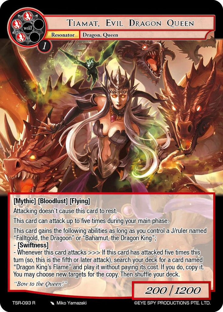 tiamat mtg card price Magic The Gathering - (235) put them into your hand Tiamat's Fanatics Commander Legends: