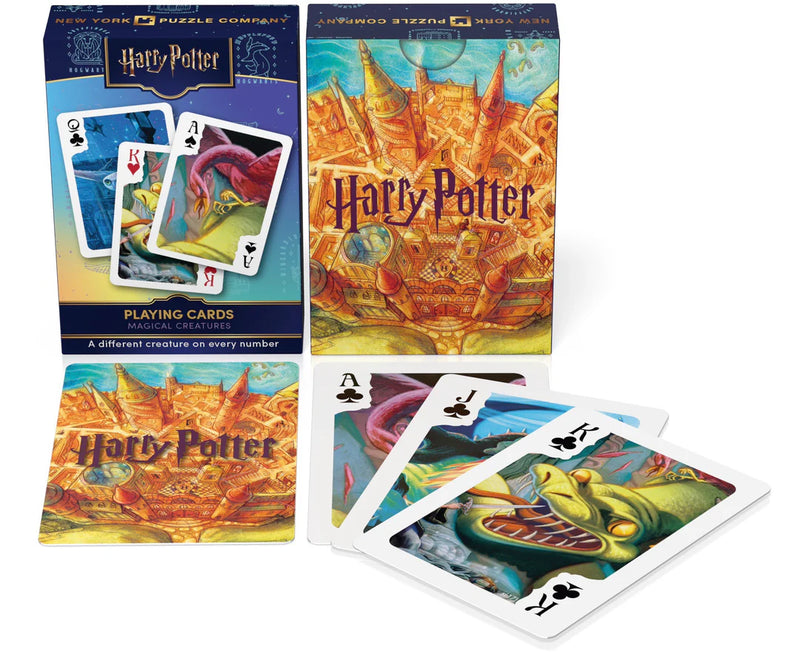 New York Puzzle Company: Harry Potter Beasts Playing Cards