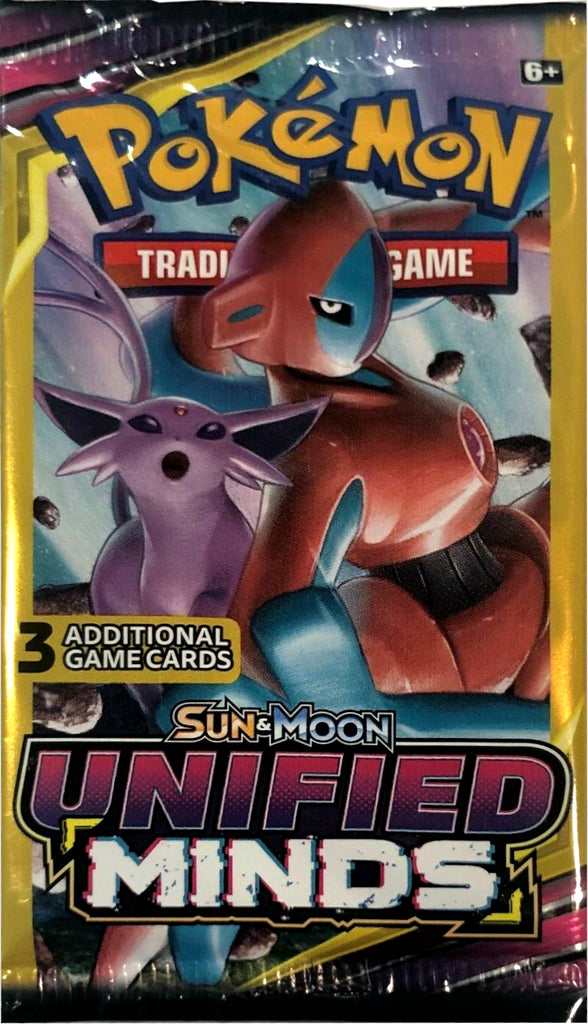 Sun & Moon: Unified Minds - 3-Card Booster Pack Sun & Moon: Unified Minds - 3-Card Booster Pack