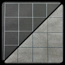 Chessex Reversible Battlemat - 1" Squares Black/Grey