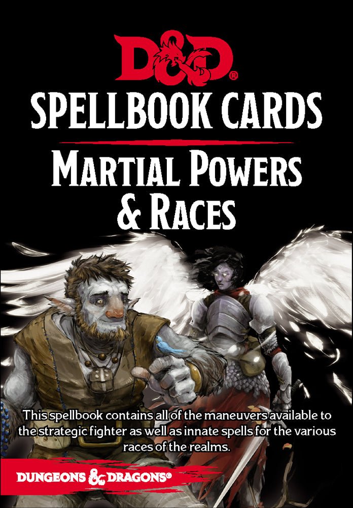 D&D: Spellbook Cards: Martial Powers & Races