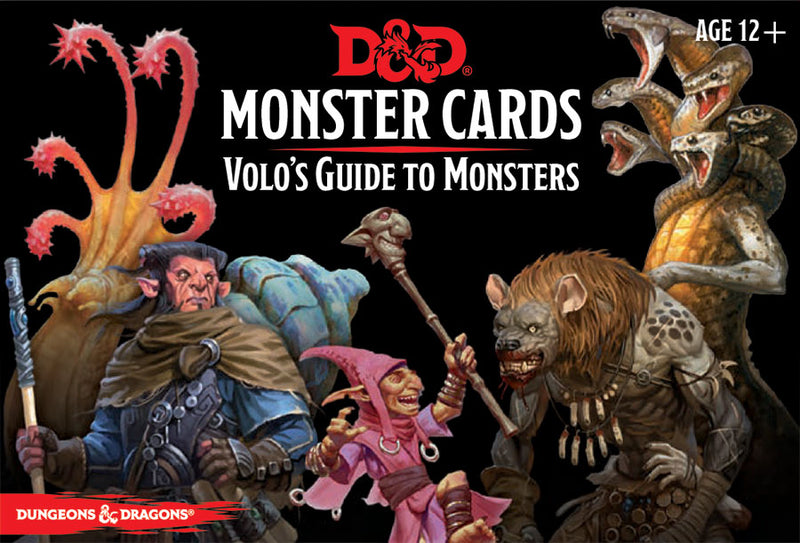 D&D: Monster Cards: Volo's Guide to Monsters