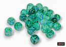 Chessex Borealis: 12MM D6 Kelp/Light Green (36) (Copy)