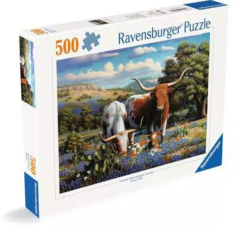 Ravensburger: 500 Piece: Loving Longhorns