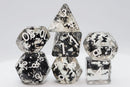 Foam Brain Games RPG Dice Set: Butterfly Kiss - Black