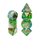 Foam Brain Games: RPG Dice Set: Spring Breeze