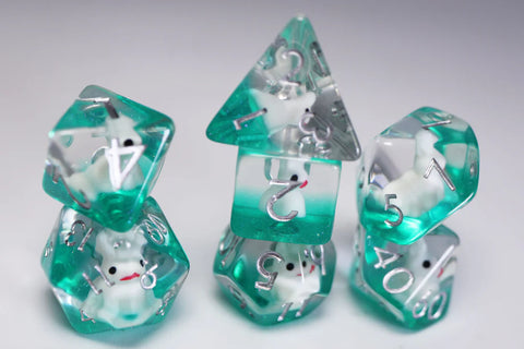 Foam Brain Games RPG Dice Set: Bouncing Bunny