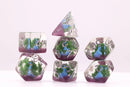 Foam Brain Games RPG Dice Set: Vibrant Peacock
