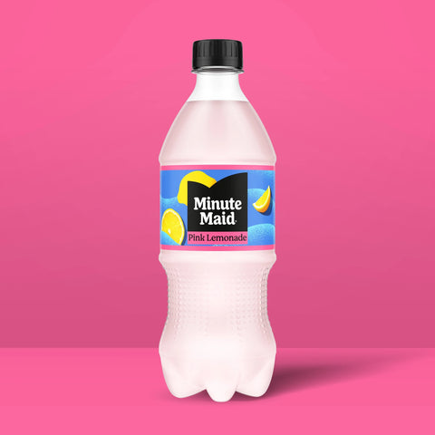20oz Bottle: Minute Maid Pink Lemonade