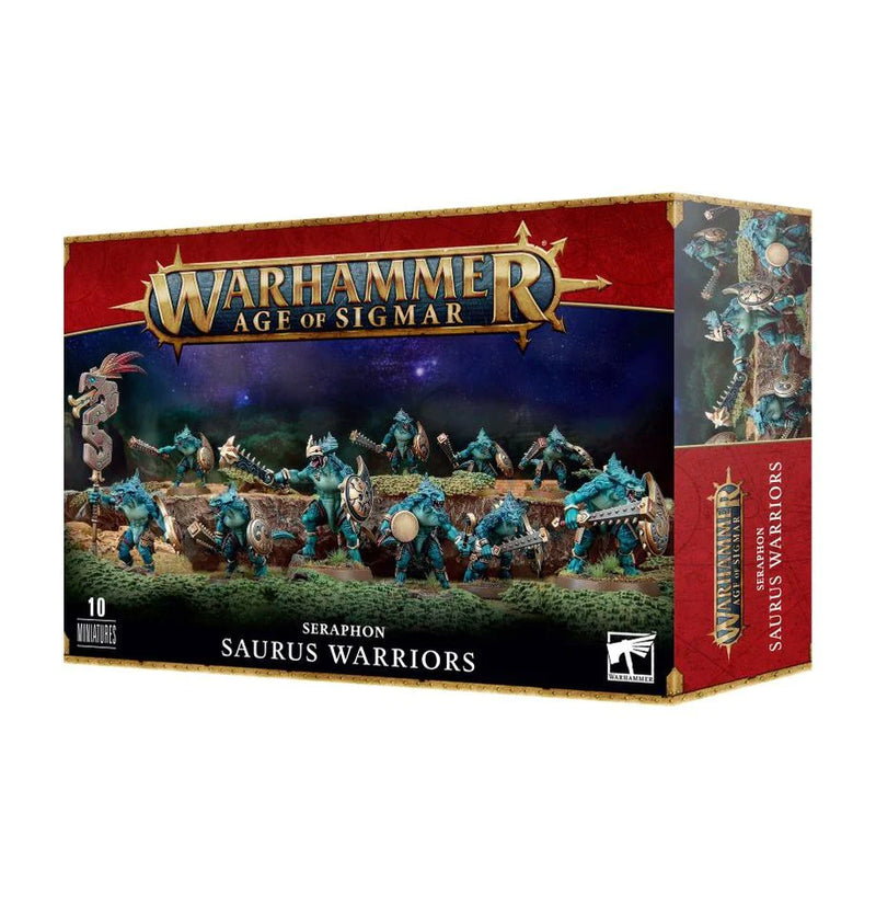 Warhammer AOS: Seraphon: Saurus Warriors