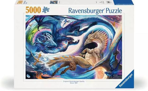 Ravensburger: 5000 Pieces: Dragon Day & Night