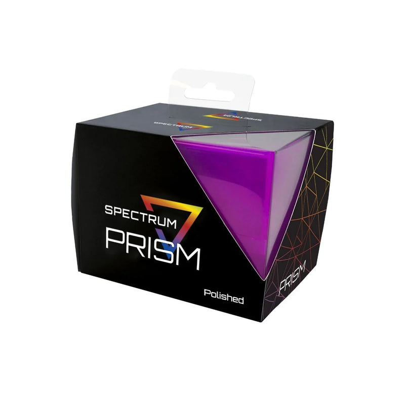 BCW: Spectrum Prism: Deck Box: Polished Violet (100)