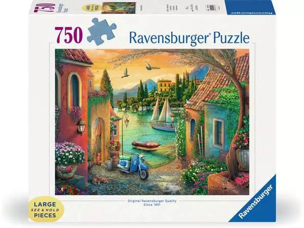 Ravensburger 750 Puzzle: European Villa Views