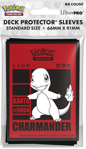 Ultra PRO: 65 Count Sleeves - Pokémon Kanto Charmander