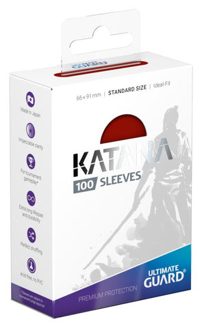 Ultimate Guard: Katana Sleeves: Red (100)