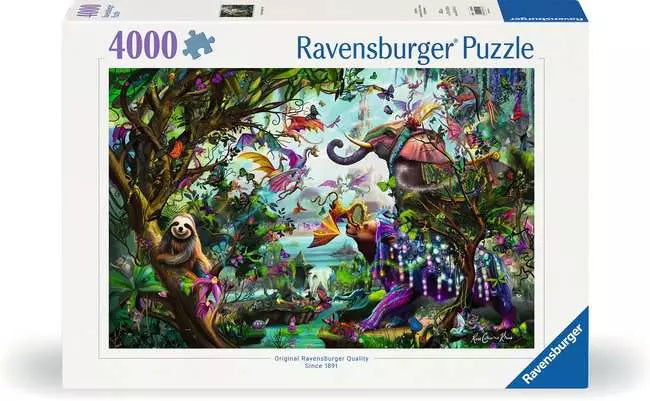 Ravensburger 4000 Puzzle: Tropical Dragons