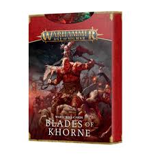 Warhammer Age of Sigmar: Warscroll Cards: Blades of Khorne