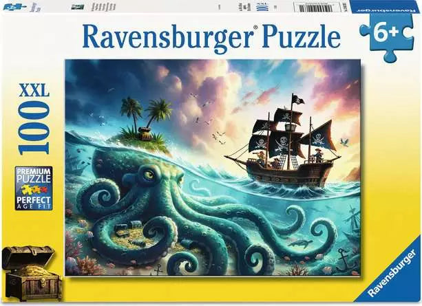 Ravensburger: 100 XXL: Octopus Treasure