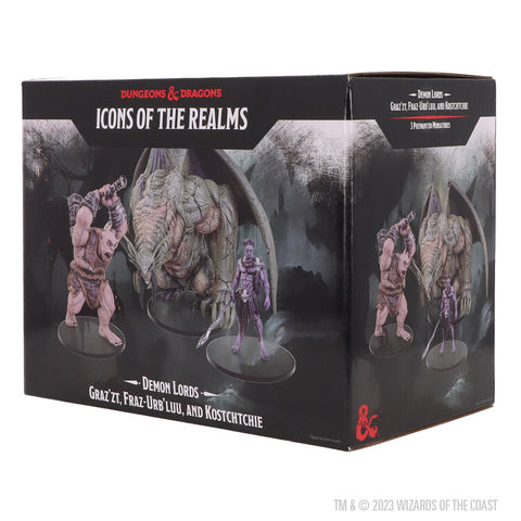 Wizkids: D&D: Icons of the Realms: Demon Lords: Graz'zt, Fraz-Urb'Luu, and Kostchtchie (96267)