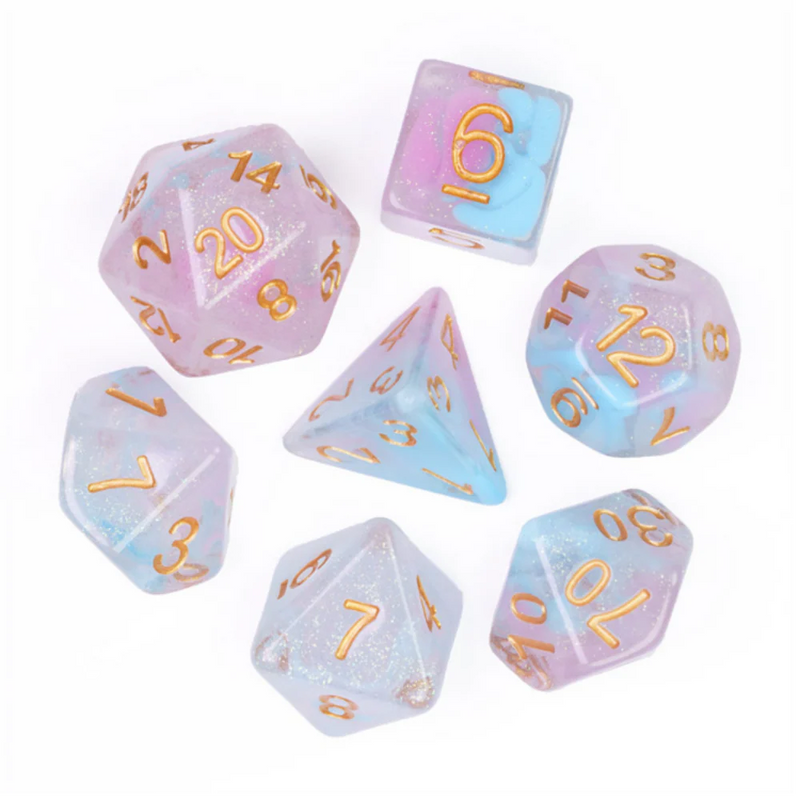 Foam Brain Games RPG Dice Set: Flare of Ambition