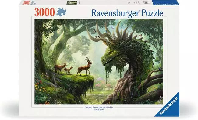 Ravensburger 3000 Puzzle: The Forest Dragon Awakes