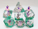 Foam Brain Games RPG Dice Set: Enchanting Unicorn