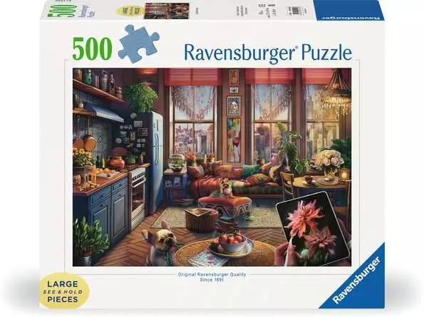 Ravensburger: 500 Piece: Cozy Boho Studio
