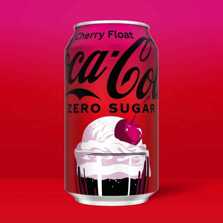 12oz Can: Coke: Cherry Float