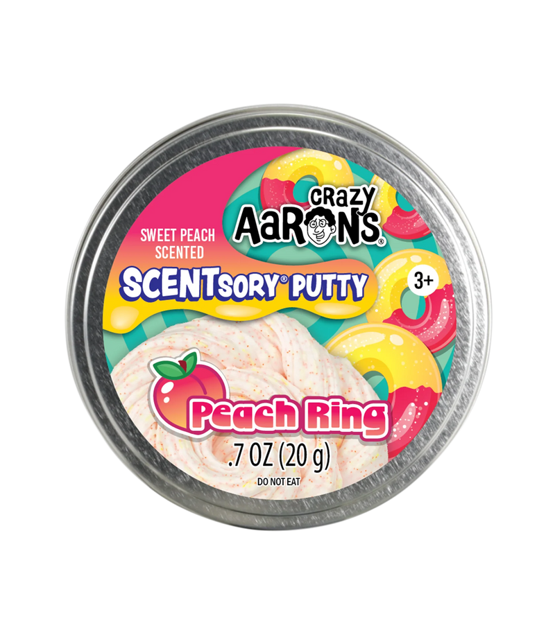 Crazy Aaron's SCENTsory Putty: Peach Ring