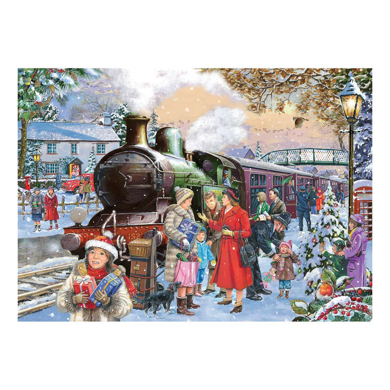 House of Puzzles: BIG 500 Piece Puzzles: Home for Christmas