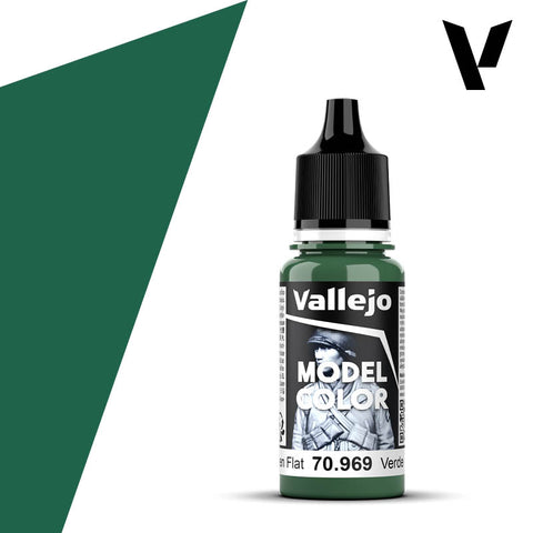 Vallejo: 18ml: Model Color: Park Green Flat