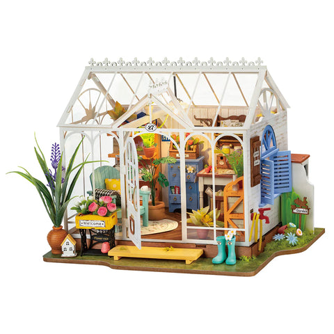 Hands Craft 3D Wooden Puzzle: Miniature House: Dreamy Garden House