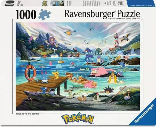 Ravensburger 1000 Piece Puzzle: Vaporeon and Temperate Marine