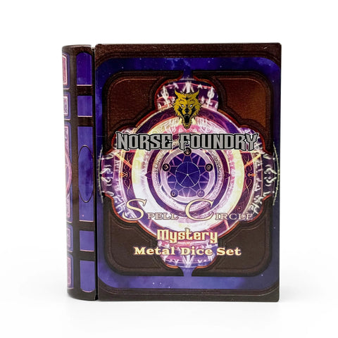 Norse Foundry: Spell Circle Mystery Metal 7 Dice Set