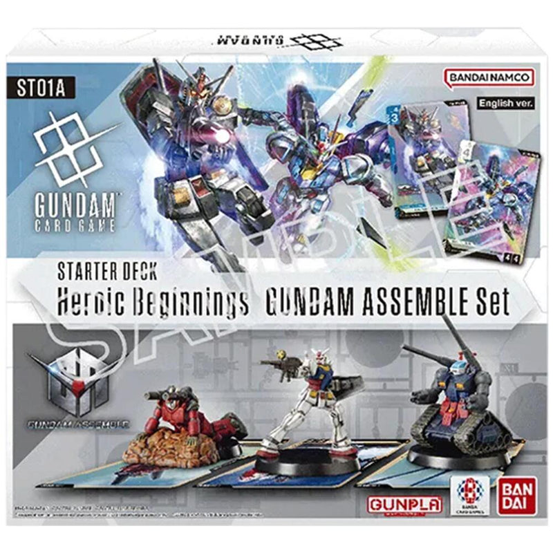 Gundam Card Game: Assemble Starter Deck Set: Heroic Beginnings