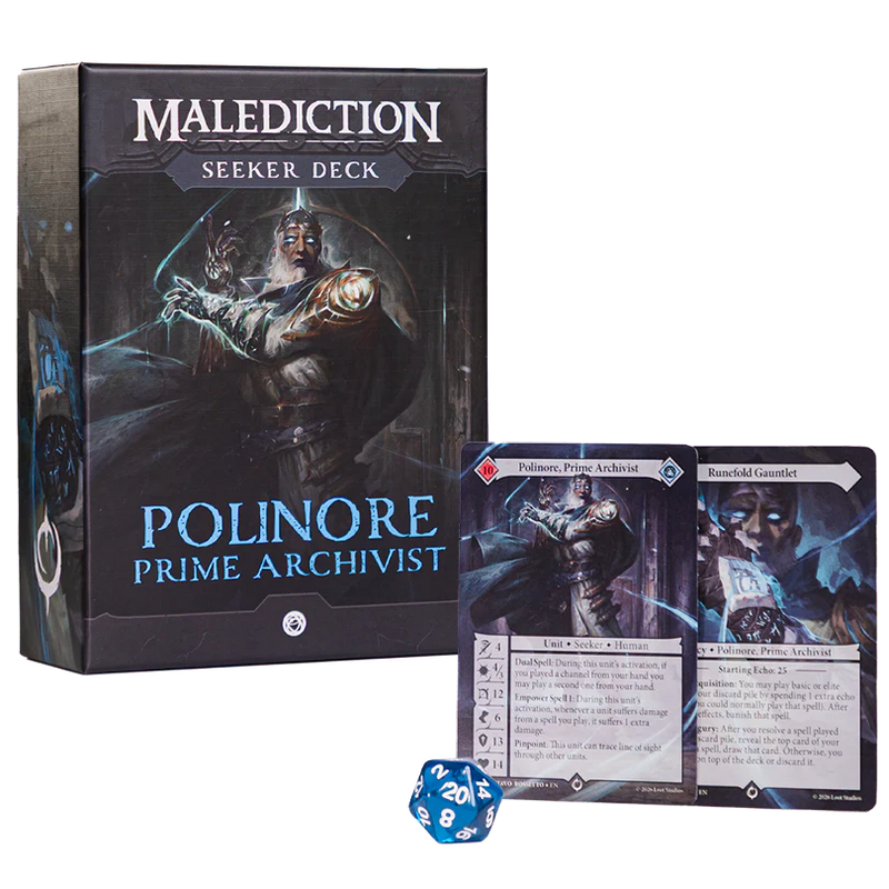 Malediction: Seeker Deck: Polinore, Prime Archivist