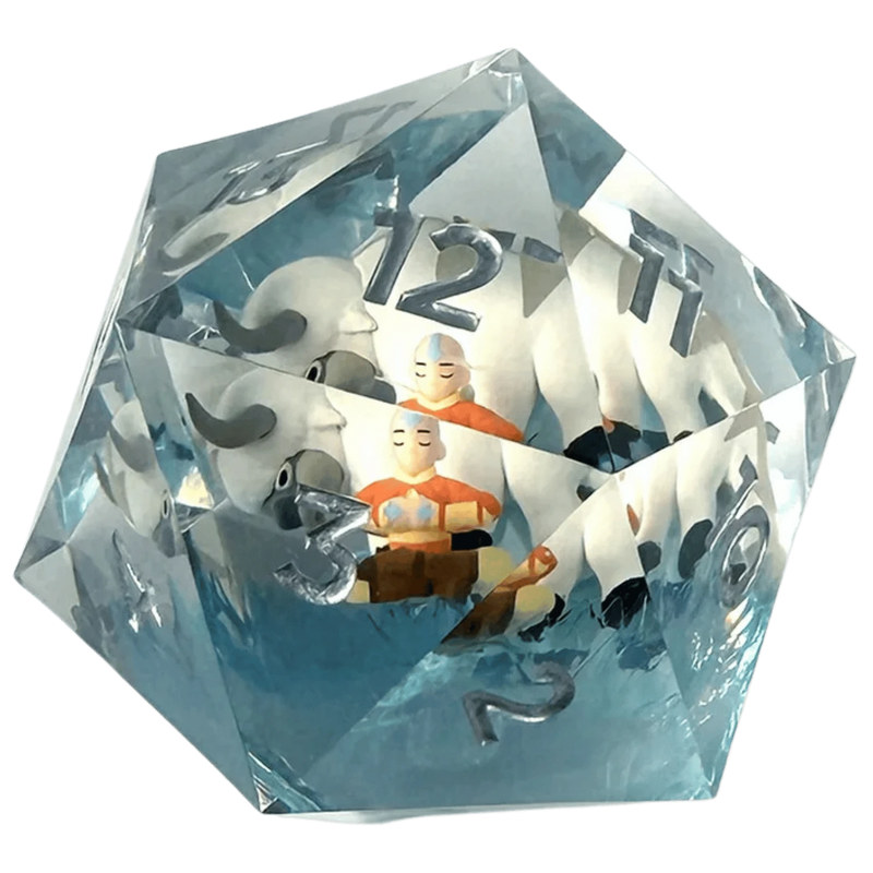 Sirius Dice: 55mm Sharp Edge Spindown D20: Avatar the Last Airbender