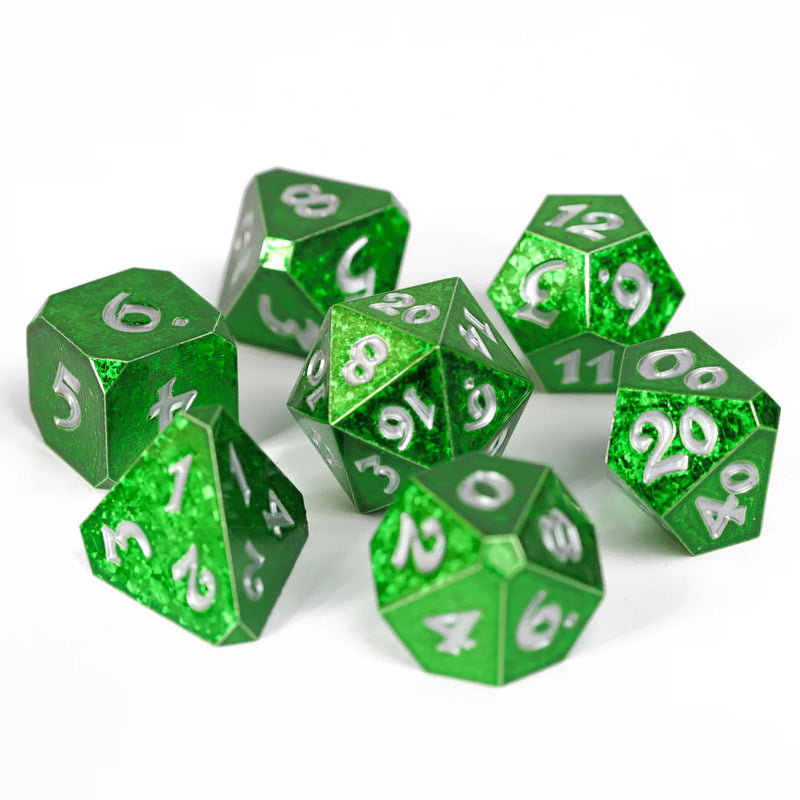 Die Hard Dice: 7pc RPG Set: Thornsinger with Silver
