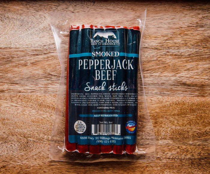Ranch House Meats: 7 oz Pack: Pepperjack Beef