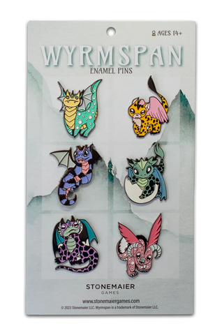 Wyrmspan: Enamel Pins