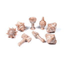 Polyhero Dice - Cleric 8 Dice Set Radiant Rose