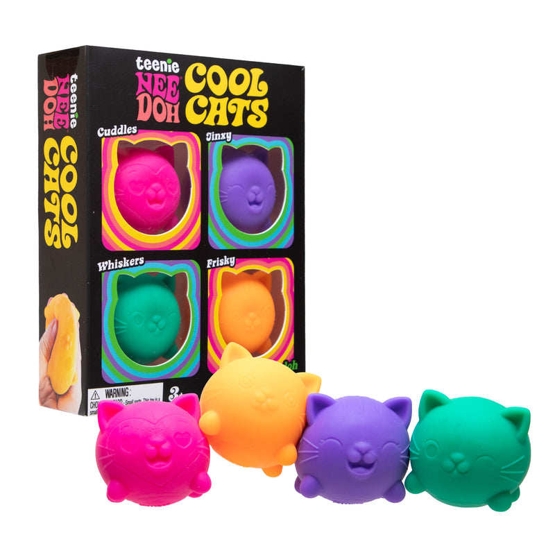 NeeDoh: Teenie Cool Kittens Multi Pack